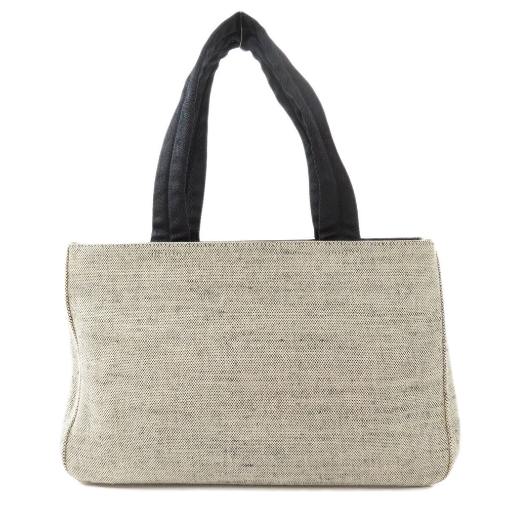 Prada Bag speckled Sport distinctive Tote beige black Canvas Tan Black